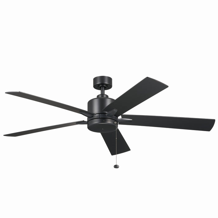 Kichler 330243SBK 60" Ceiling Fan, Satin Black
