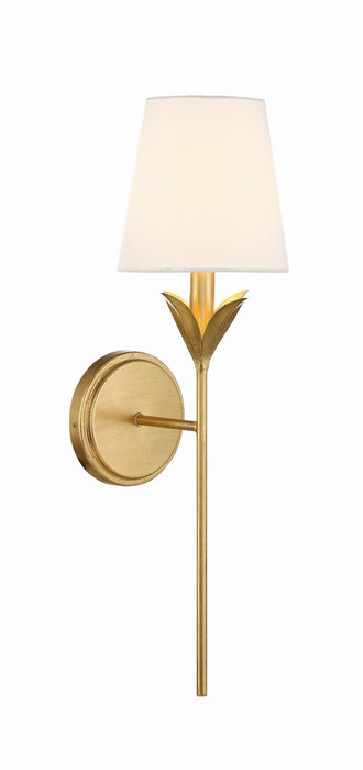 Crystorama 531-GA One Light Wall Sconce, Antique Gold