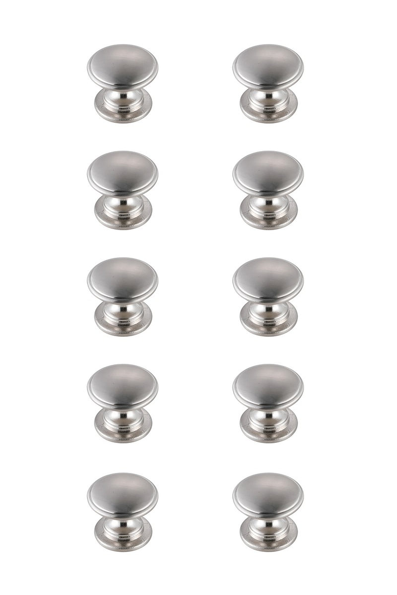 Elegant Lighting KB2004-NK-10PK Knob Multipack (Set of 10), Brushed Nickel
