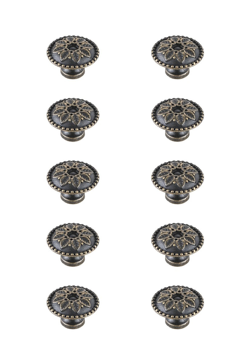Elegant Lighting KB2011-AB-10PK Knob Multipack (Set of 10), Antique Bronze