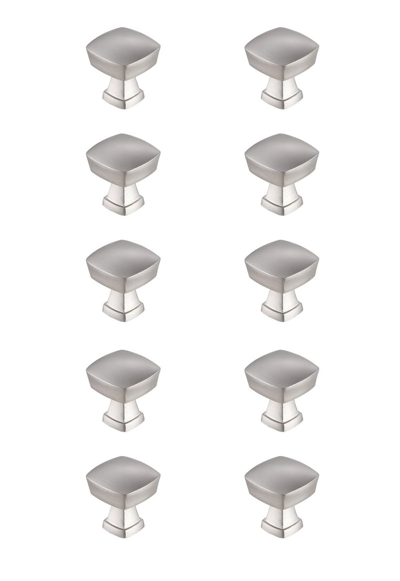 Elegant Lighting KB2022-NK-10PK Knob Multipack (Set of 10), Brushed Nickel