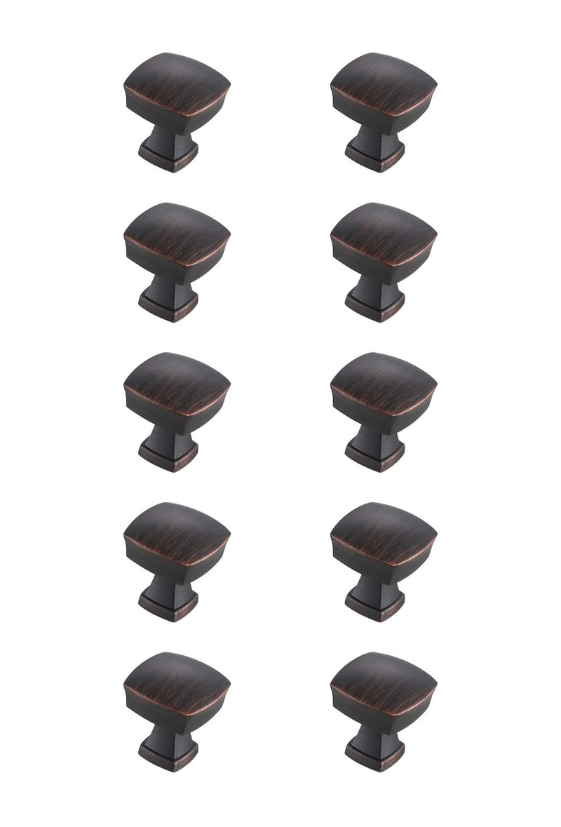 Elegant Lighting KB2022-ORB-10PK Knob Multipack (Set of 10), Oil-rubbed Bronze