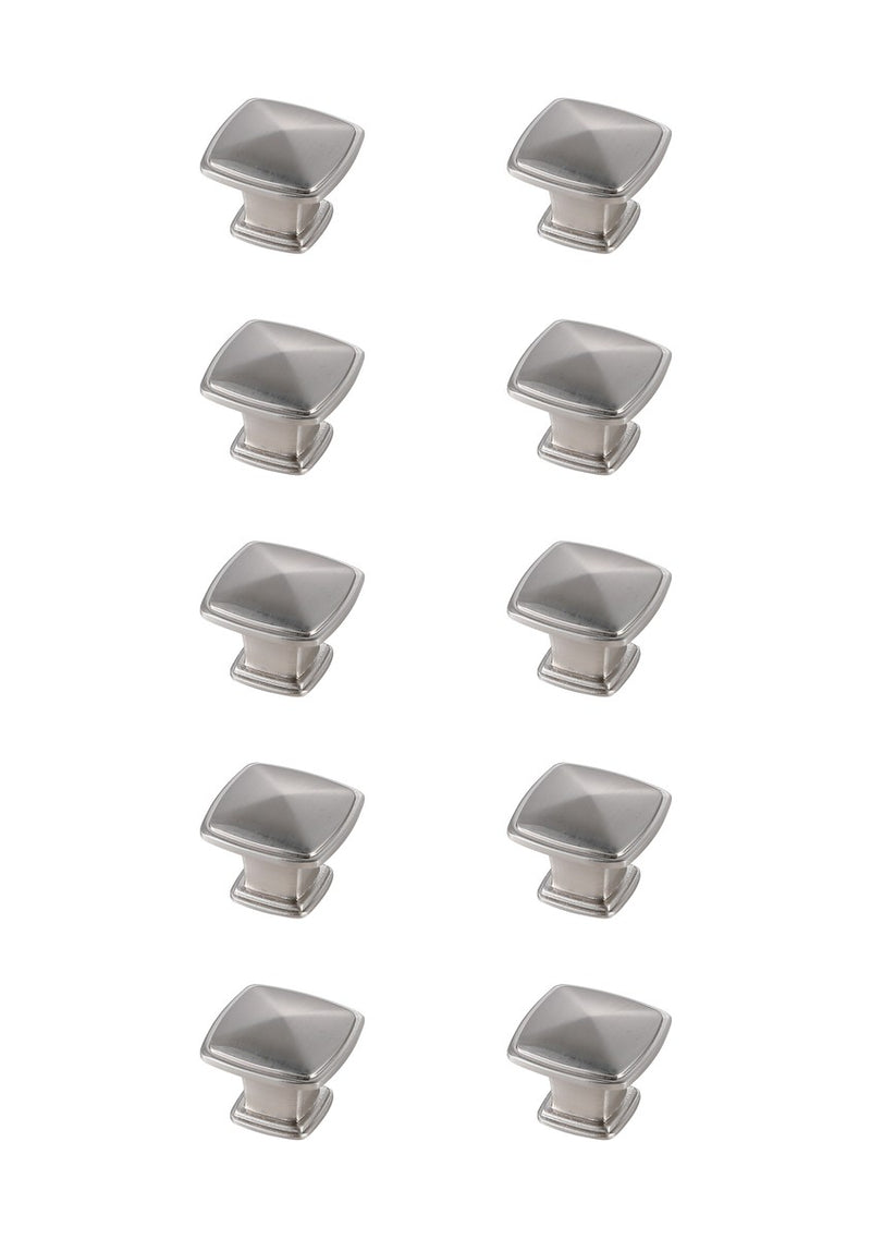 Elegant Lighting KB2023-NK-10PK Knob Multipack (Set of 10), Brushed Nickel