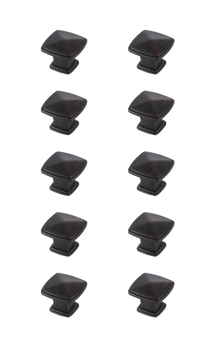 Elegant Lighting KB2023-ORB-10PK Knob Multipack (Set of 10), Oil-rubbed Bronze