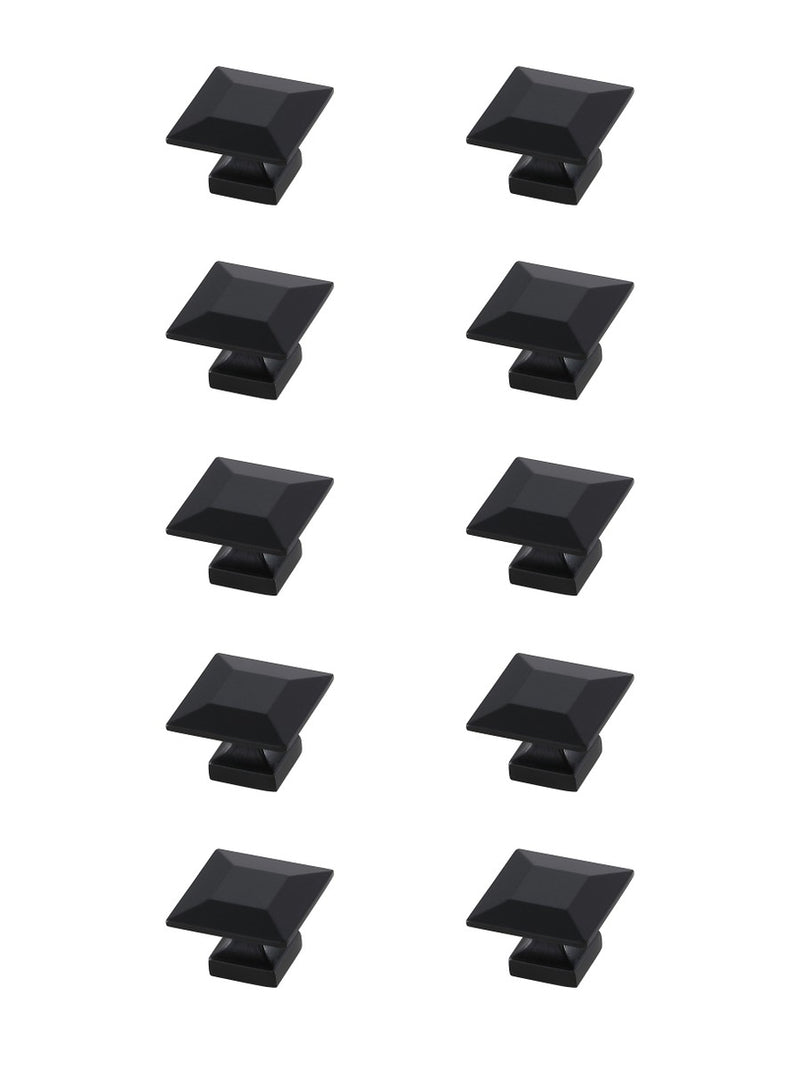 Elegant Lighting KB2025-MB-10PK Knob Multipack (Set of 10), Matte Black