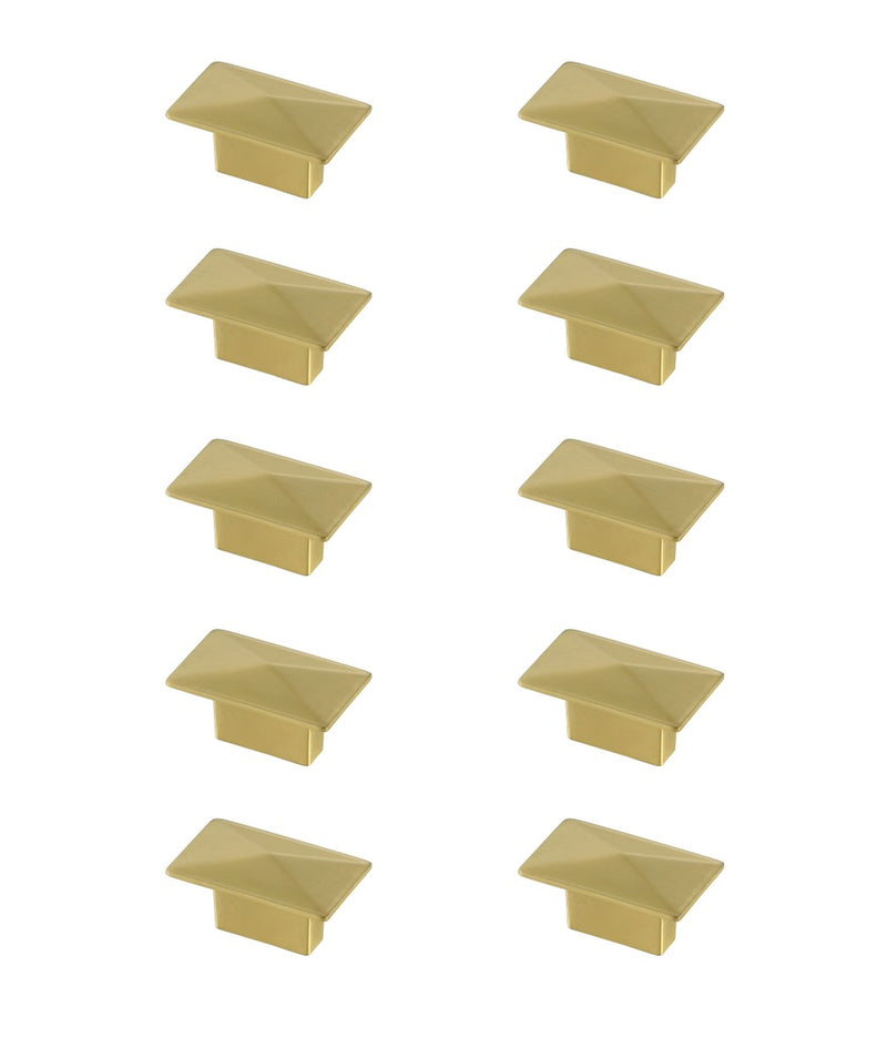 Elegant Lighting KB2026-GD-10PK Knob Multipack (Set of 10), Brushed Gold
