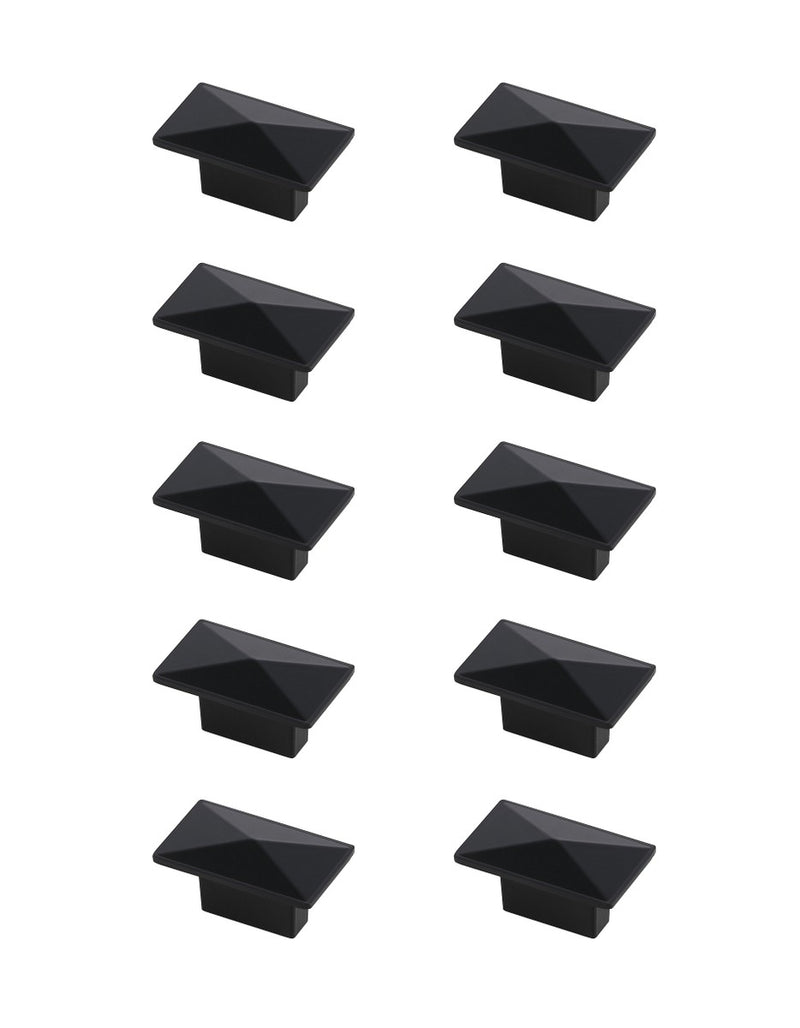 Elegant Lighting KB2026-MB-10PK Knob Multipack (Set of 10), Matte Black