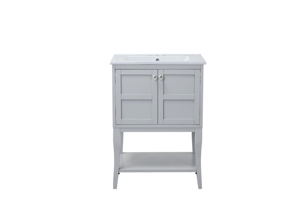 Elegant Lighting VF2101 Cabinet, Grey