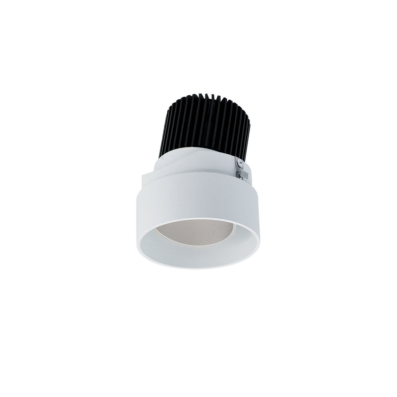 Nora Lighting NIO-2RTLA27XHZMPW/10 Adjustable Trim, Haze Adjustable / Matte Powder White Reflector
