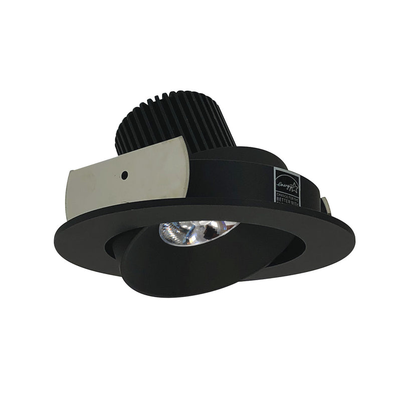 Nora Lighting NIO-4RC30QBB LED Adjustable Cone Reflector, Black Reflector / Black Flange