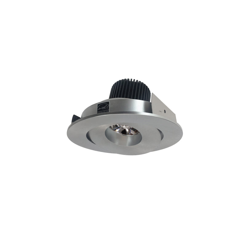 Nora Lighting NIO-4RG40QNN LED Adjustable Gimbal, Natural Metal