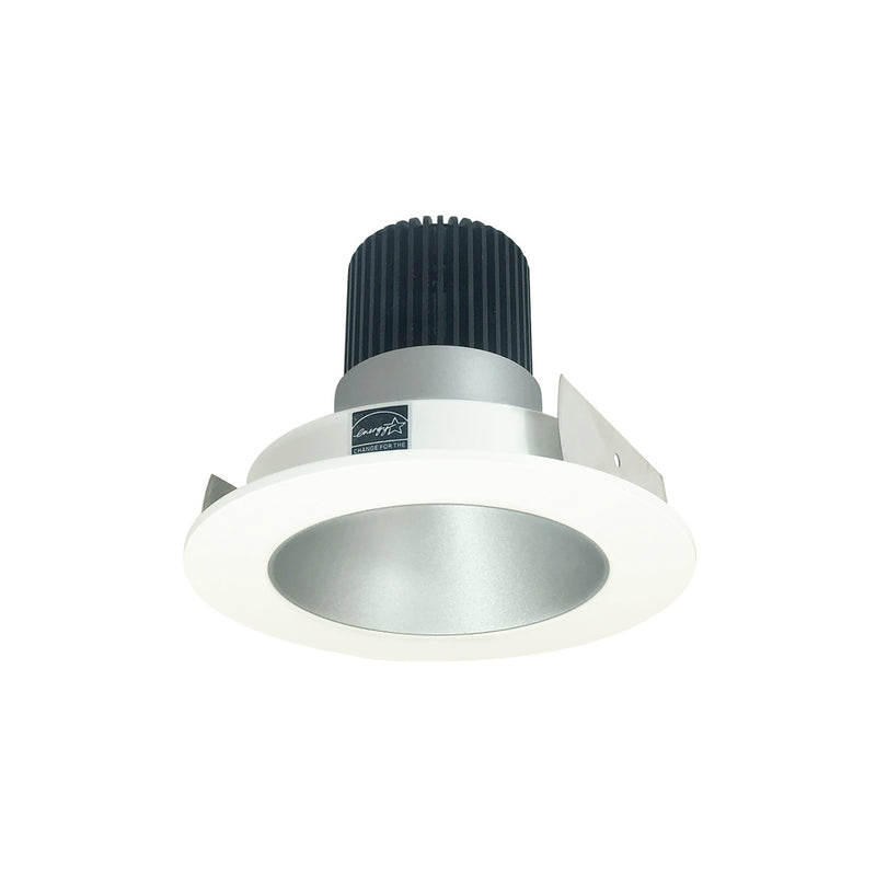 Nora Lighting NIO-4RNDC30QHZMPW LED Reflector, Haze Reflector / Matte Powder White Flange