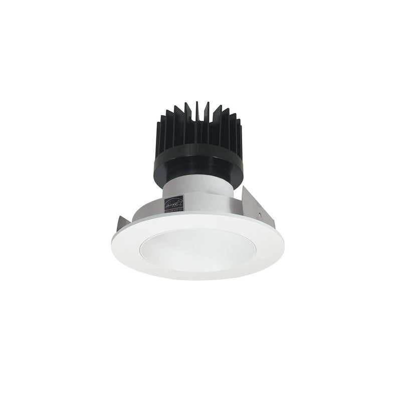 Nora Lighting NIO-4RNDC30XMPW/HL Reflector Non-Adjustable Trim, Matte Powder White Reflector / Matte Powder White Flange