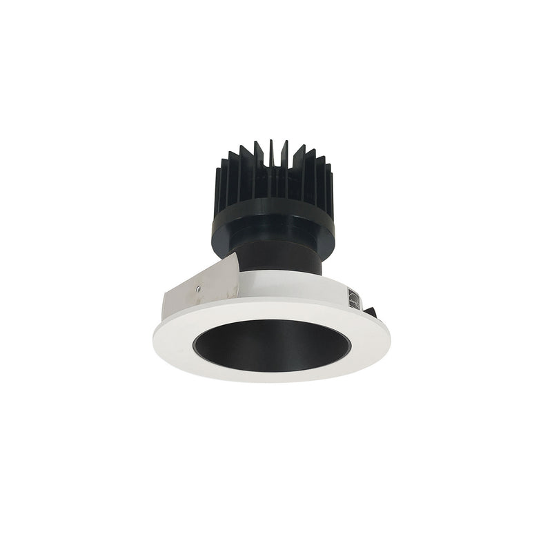 Nora Lighting NIO-4RNDC50XBW/HL Reflector Non-Adjustable Trim, Black Reflector / White Flange