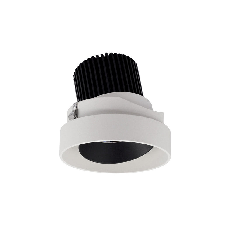 Nora Lighting NIO-4RTLA35QBW LED Trimless Adjustable, Black Adjustable / White Reflector