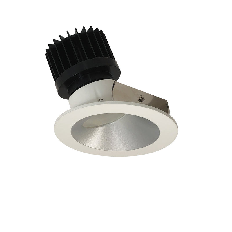 Nora Lighting NIO-4RW30XHZMPW/HL LED Recessed, Haze Reflector / Matte Powder White Flange