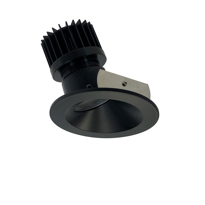 Nora Lighting NIO-4RW40XBB/HL LED Wall Wash, Black Reflector / Black Flange