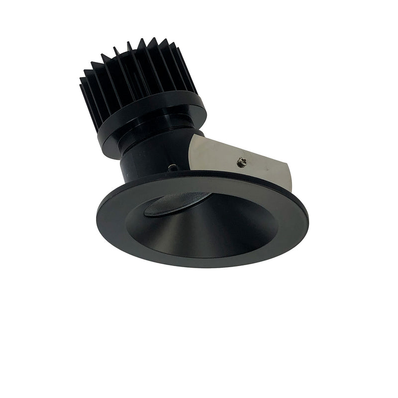 Nora Lighting NIO-4RW50XBB/HL LED Wall Wash, Black Reflector / Black Flange