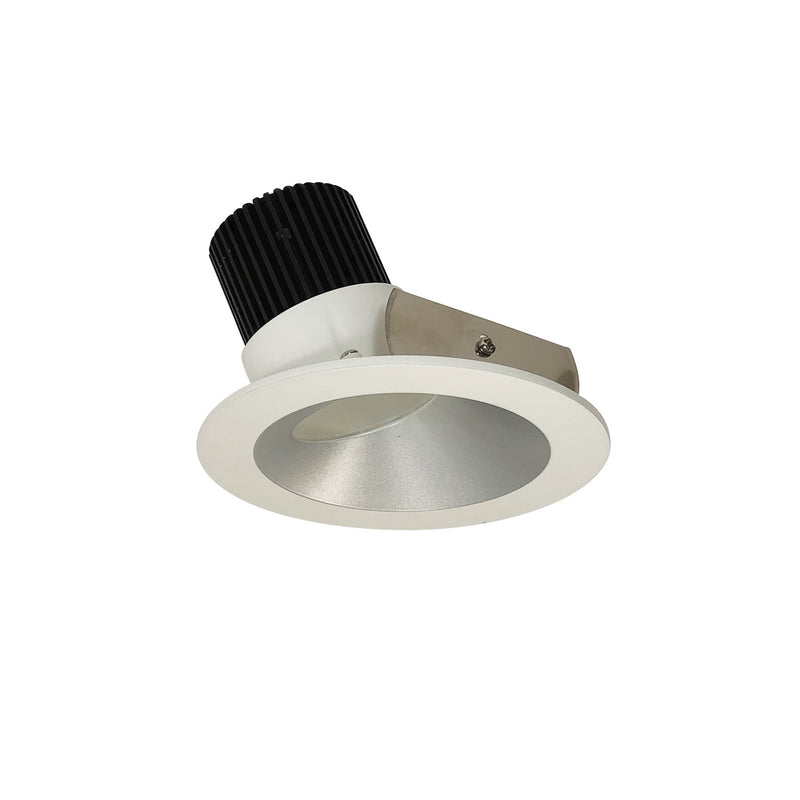 Nora Lighting NIO-4RW50XHZMPW/10 LED Wall Wash, Haze Reflector / Matte Powder White Flange