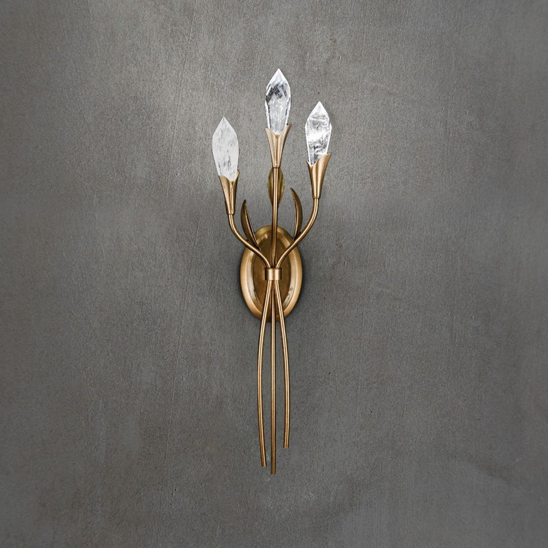 Schonbek S2428-26OH LED Wall Sconce, French Gold