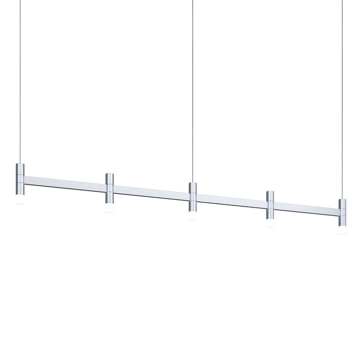 Sonneman 1785.16 LED Linear Pendant, Bright Satin Aluminum