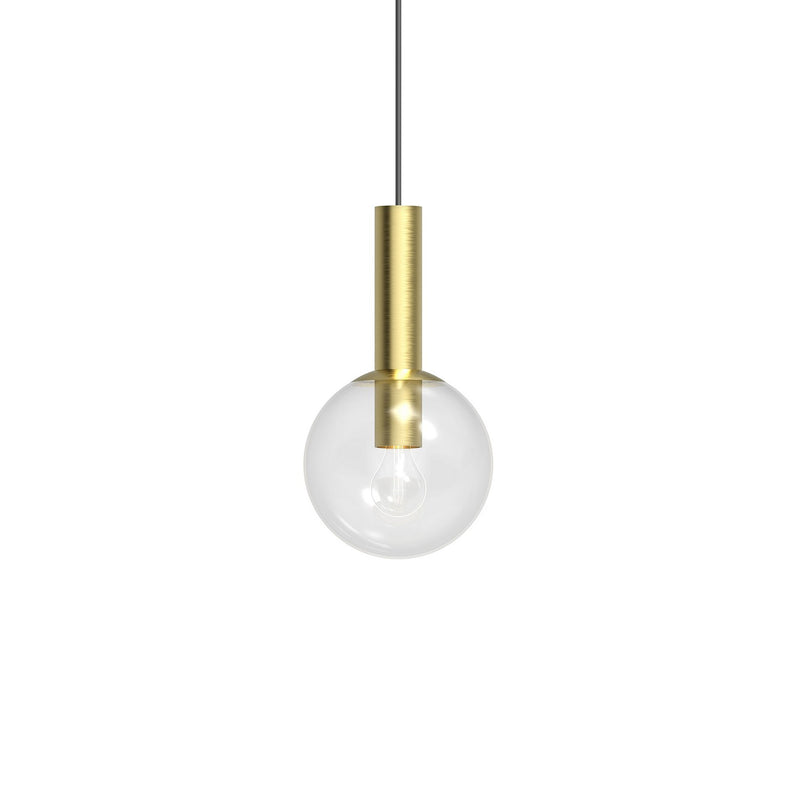 Sonneman 3760.38 One Light Pendant, Satin Brass