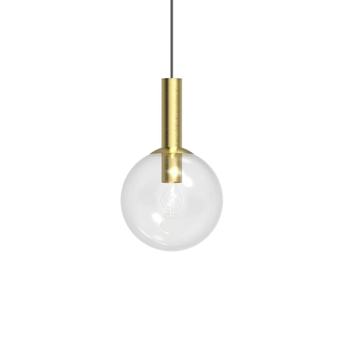 Sonneman 3761.38 One Light Pendant, Satin Brass