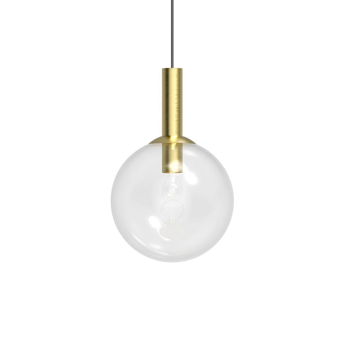 Sonneman 3762.38 One Light Pendant, Satin Brass