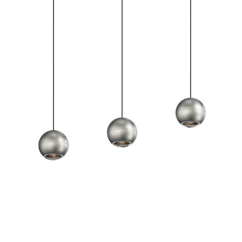 Sonneman 7506.77 LED Linear Pendant, Natural Anodized