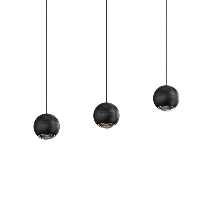 Sonneman 7506.97 LED Linear Pendant, Textured Black