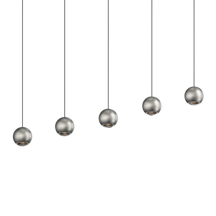 Sonneman 7508.77 LED Linear Pendant, Natural Anodized