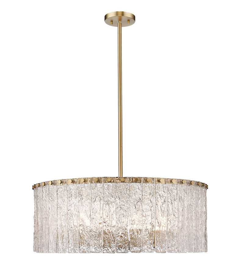 Z-Lite 1943P26-MGLD Ten Light Chandelier, Modern Gold