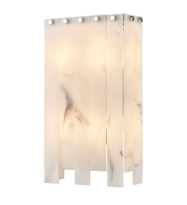 Z-Lite 345-4S-PN Four Light Wall Sconce, Polished Nickel
