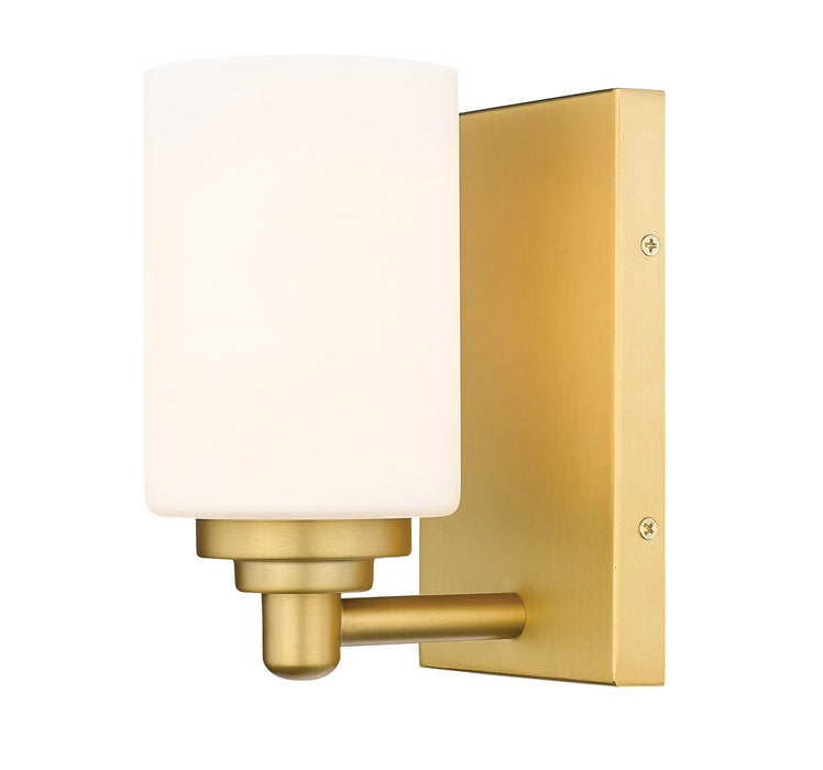 Z-Lite 485-1S-BG One Light Wall Sconce, Brushed Gold