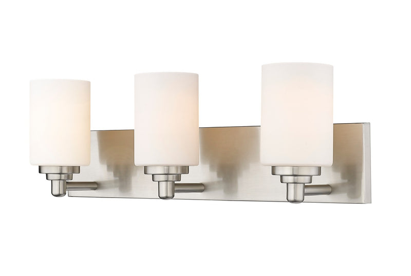 Z-Lite 485-3V-BN Three Light Vanity, Brushed Nickel
