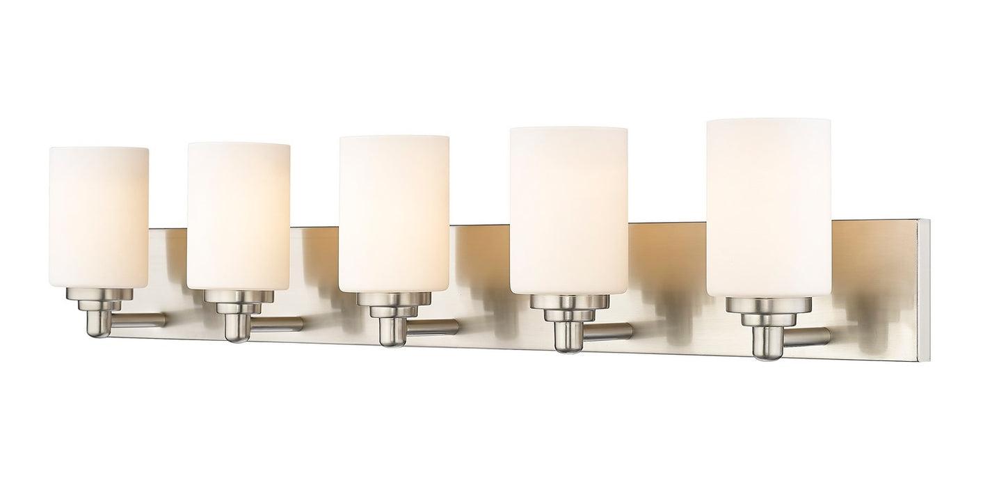 Z-Lite 485-5V-BN Five Light Vanity, Brushed Nickel