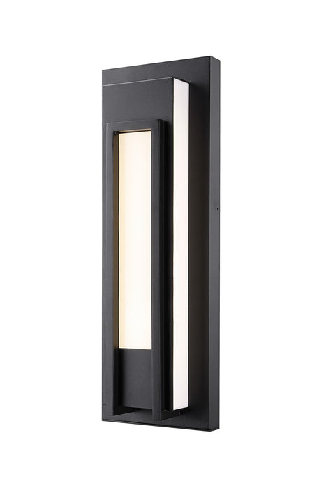 Z-Lite 520M-BK-LED LED Outdoor Wall Mount, Black