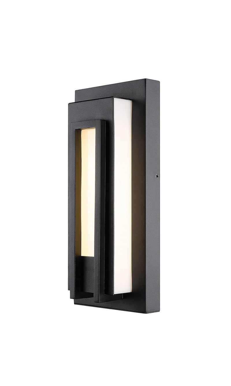 Z-Lite 520S-BK-LED LED Outdoor Wall Mount, Black
