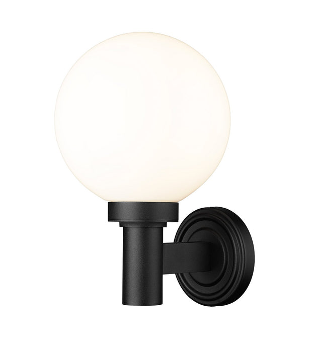 Z-Lite 597M-BK One Light Outdoor Wall Light, Black