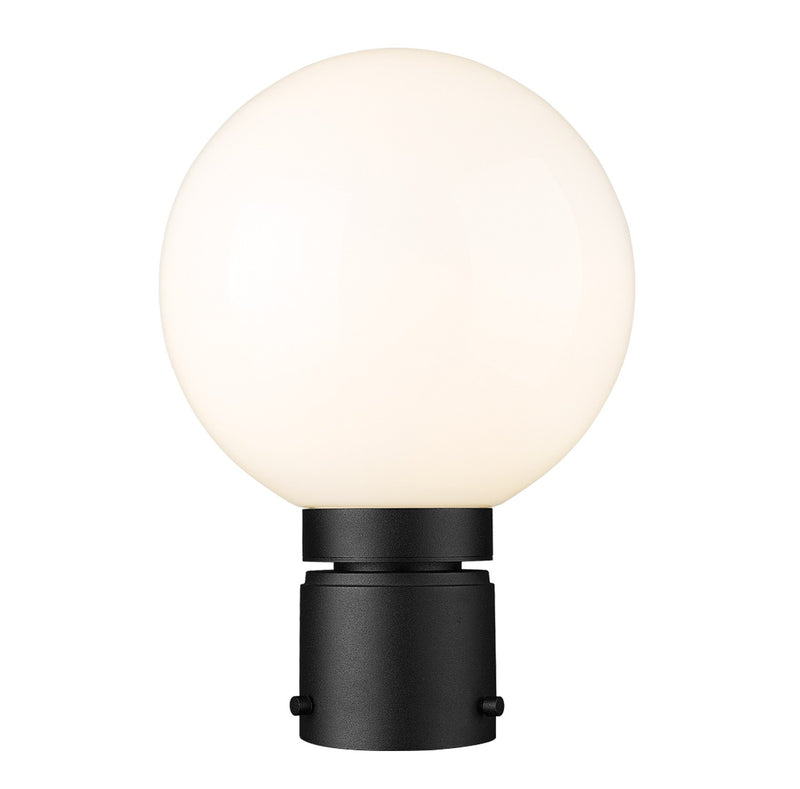 Z-Lite 597PHM-BK One Light Outdoor Post Mount Fixture, Black
