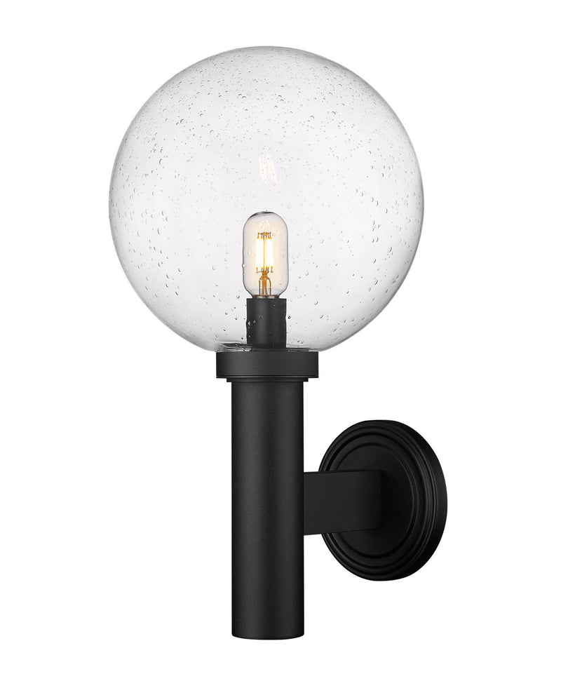 Z-Lite 599B-BK One Light Outdoor Wall Light, Black
