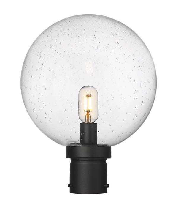 Z-Lite 599PHB-BK One Light Outdoor Post Mount Fixture, Black