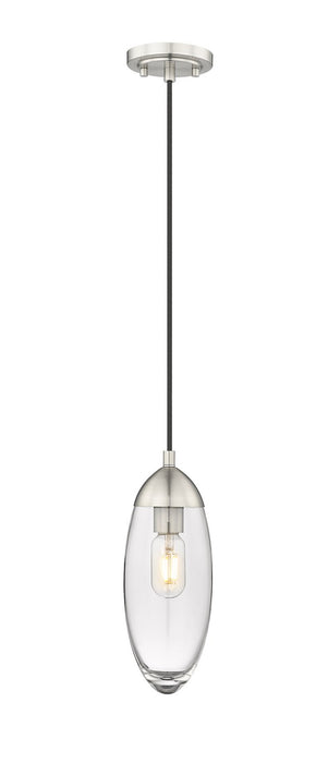 Z-Lite 651P-BN One Light Pendant, Brushed Nickel