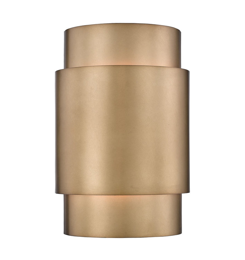 Z-Lite 739S-RB Two Light Wall Sconce, Rubbed Brass