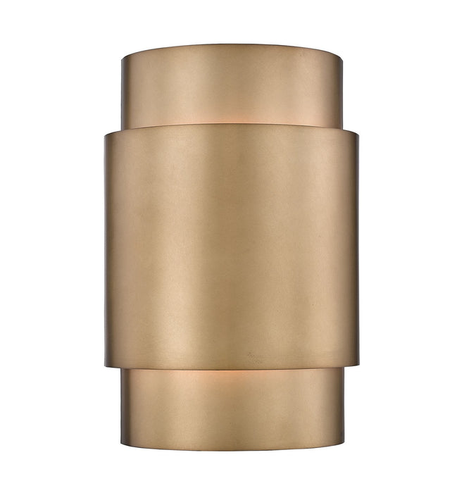 Z-Lite 739S-RB Two Light Wall Sconce, Rubbed Brass