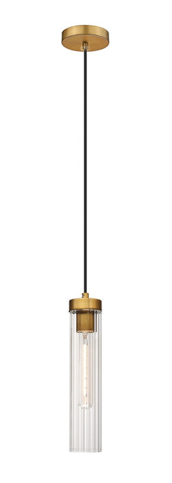Z-Lite 740P-RB One Light Pendant, Rubbed Brass