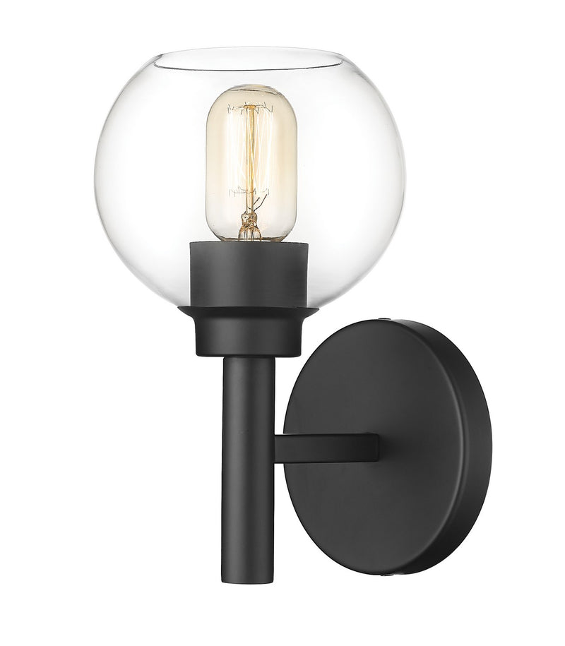Z-Lite 7502-1S-MB One Light Wall Sconce, Matte Black