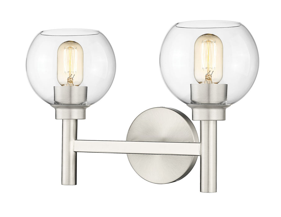 Z-Lite 7502-2V-BN Two Light Vanity, Brushed Nickel