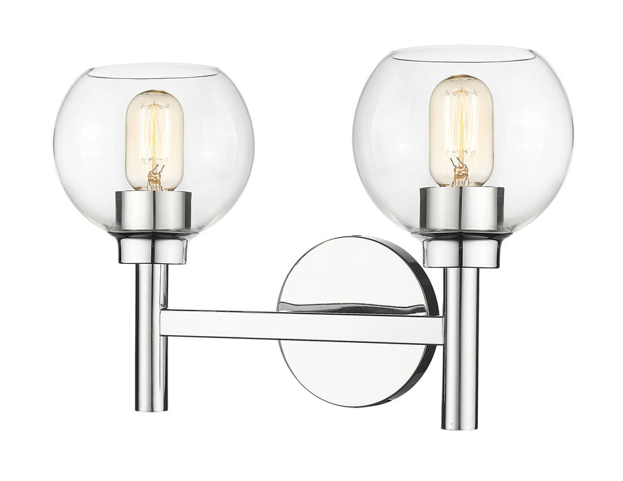 Z-Lite 7502-2V-CH Two Light Vanity, Chrome