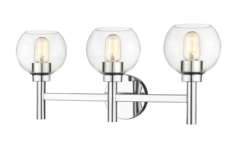 Z-Lite 7502-3V-CH Three Light Vanity, Chrome